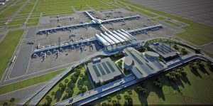 Photovoltaic building integrated airport project